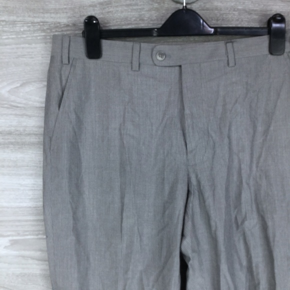 Perry Ellis Portfolio Striped Suit Pants - Picture 2 of 5